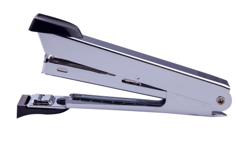 Степлер BUROMAX (BM.4152-01), скоба №10, 12 арк., глибина скріплення 50мм, метал